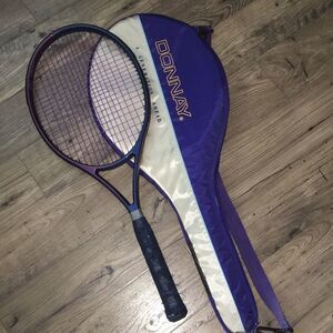 Vintage Donnay WST Cobalt Mid size Retro Tennis racquet- Bjorn Borg Wimbledon